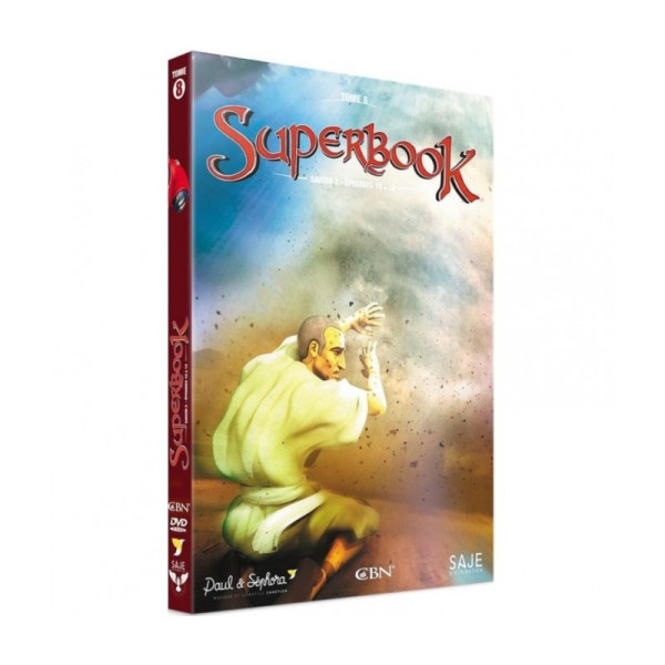 DVD Superbook 8 - Saison 2 Episodes 10 à 13 