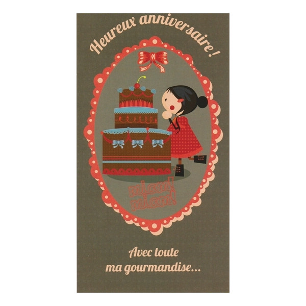 Carte Anniversaire