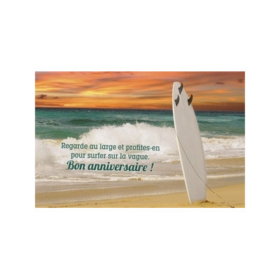 Carte Anniversaire
