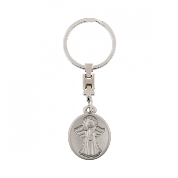 Porte-clé médaille "Ange"