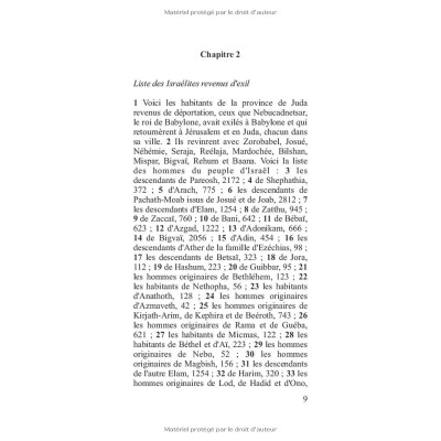 Esdras, Néhémie, Esther : La Bible de Poche volume 10/25
