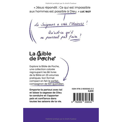 L’Evangile de Luc : La Bible de Poche volume 20/25