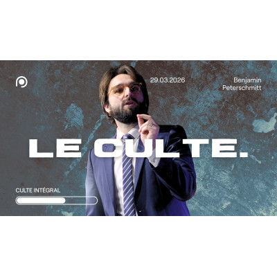 Le culte - Benjamin Peterschmitt 