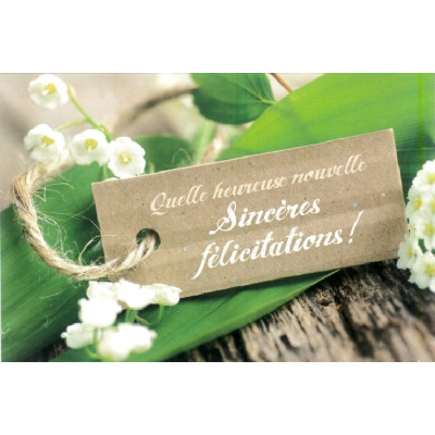 Carte mariage
